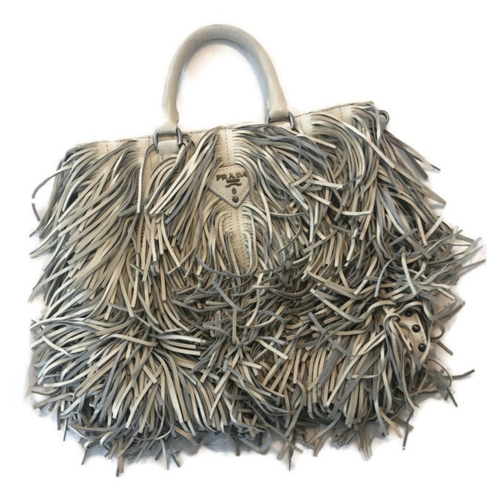 Prada fringe bag